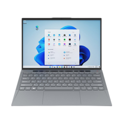 φορητά παράθυρα 10 TigerLakeU 1115G4 128GB SSD φορητών προσωπικών υπολογιστών 14 ιντσών μεταλλικό γκρι