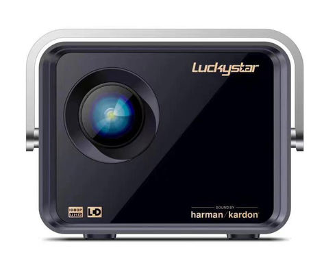 200 μονάδα λούμεν 3,5» φορητός προβολέας 1080P αρρενωπά 9,0 OS Ansi LCD